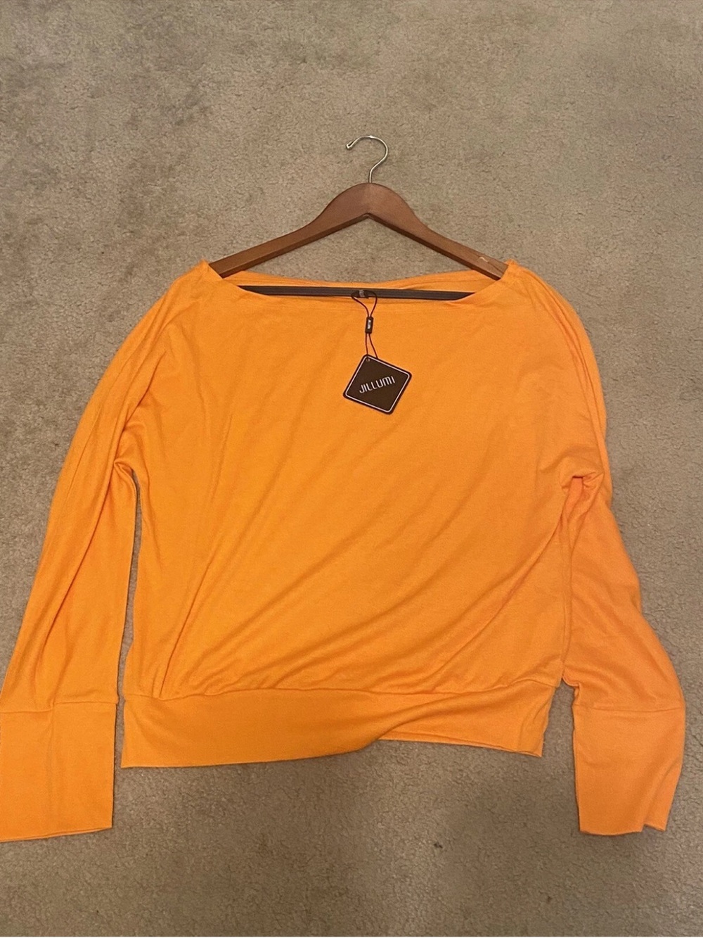 NWT Size 8 Jillumi Orange Top Women